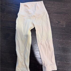 lululemon athletica Kids Cream Leggings